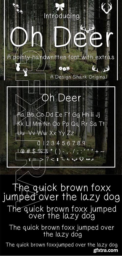 CreativeMarket - Oh Deer 2036242
