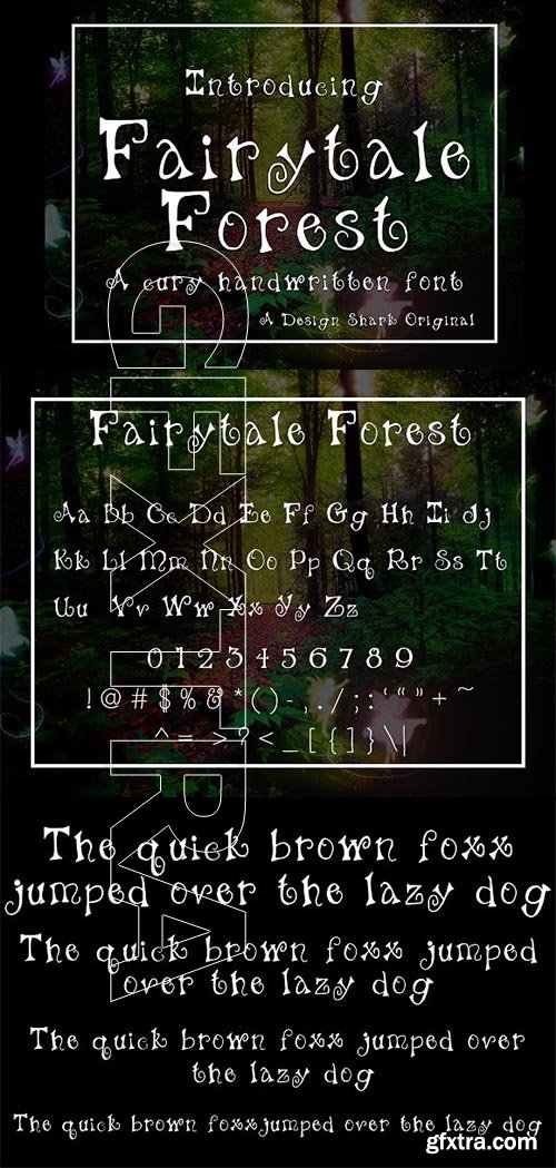 CreativeMarket - Fairytale Forest 2036175
