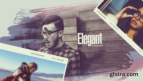 Videohive Beautiful Brush Photo Slideshow 20226387