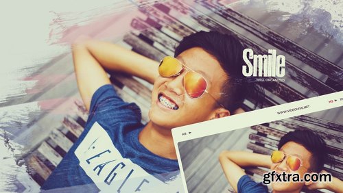 Videohive Beautiful Brush Photo Slideshow 20226387