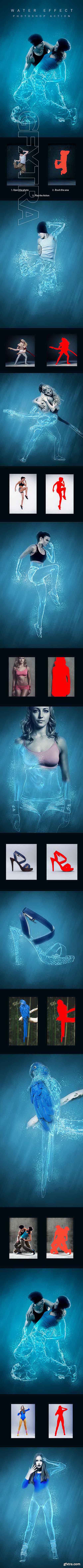 GraphicRiver - Water Effect Photoshop Action 20922497