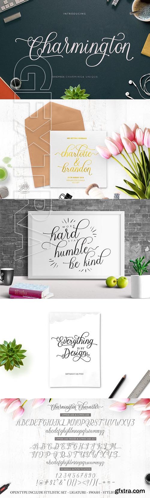 CreativeMarket - Charmington Script 2033065
