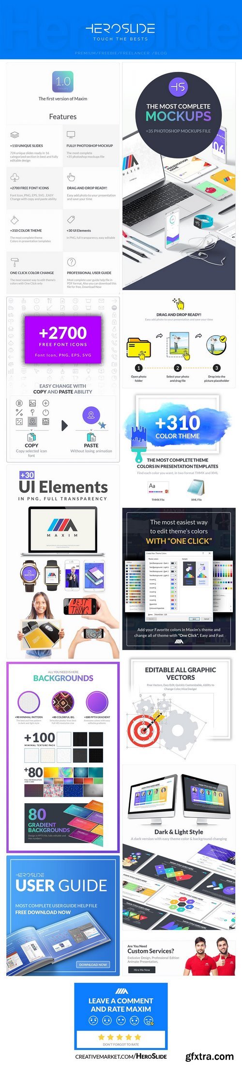CM - Core, Business Powerpoint Template 1345674