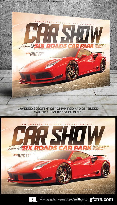 GR - Car Show Extreme V2 Flyer - Horizontal 20952900 GR - Car Show Extreme V2 Flyer - Horizontal 20952900