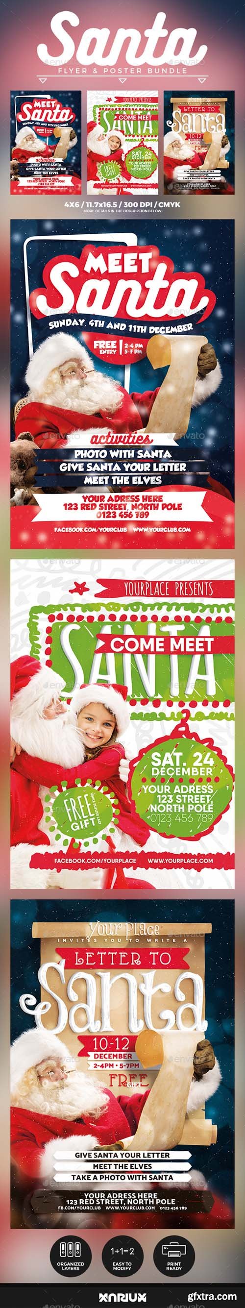 GR - Meet Santa Flyer & Poster Bundle 20954295 GR - Meet Santa Flyer & Poster Bundle 20954295
