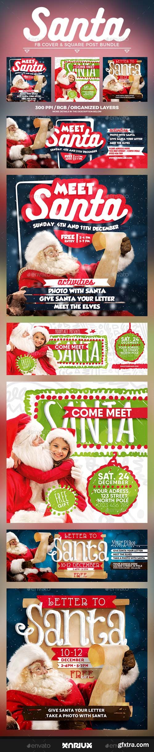 GR - Meet Santa Facebook Cover Bundle 20954391 GR - Meet Santa Facebook Cover Bundle 20954391