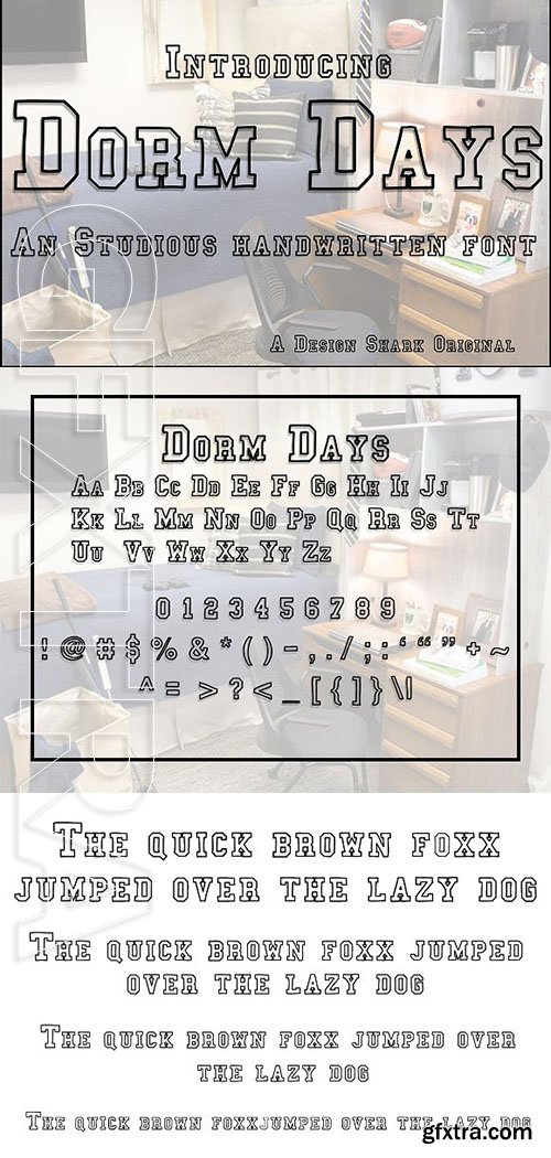 CreativeMarket - Dorm Days 2036440