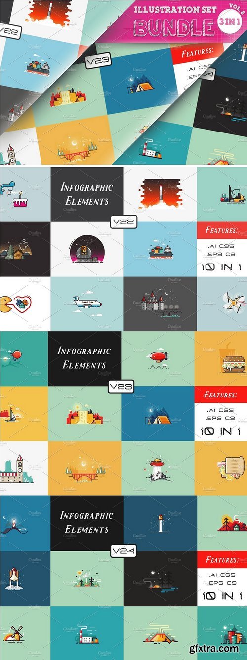 CM -  Illustration Bundle 1148048