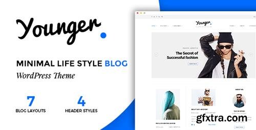 ThemeForest - Younger Blogger v1.0 - Personal Blog Theme - 18150013