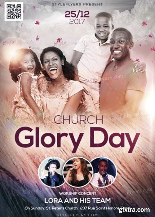 Church V40 PSD Flyer Template GFxtra