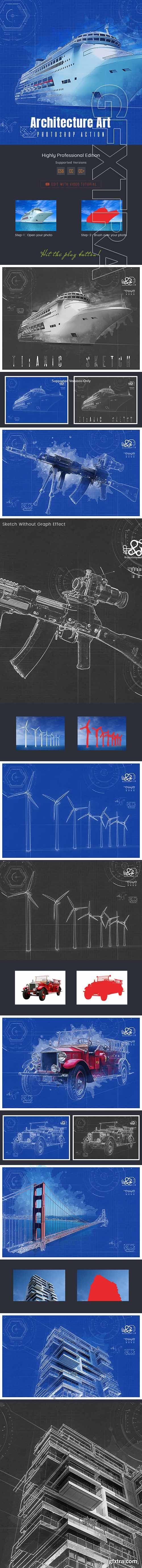 GraphicRiver - Architecture Art Sketch Action 20935631