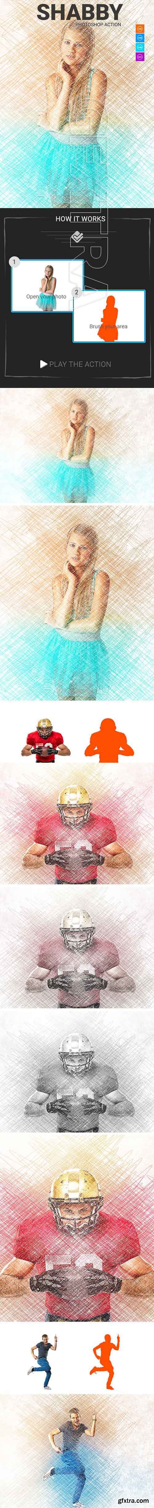 GraphicRiver - Shabby Photoshop Action 20937795