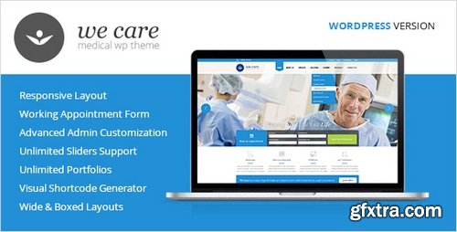 ThemeForest - We Care v1.4 - Medical & Health WordPress Theme 6357339