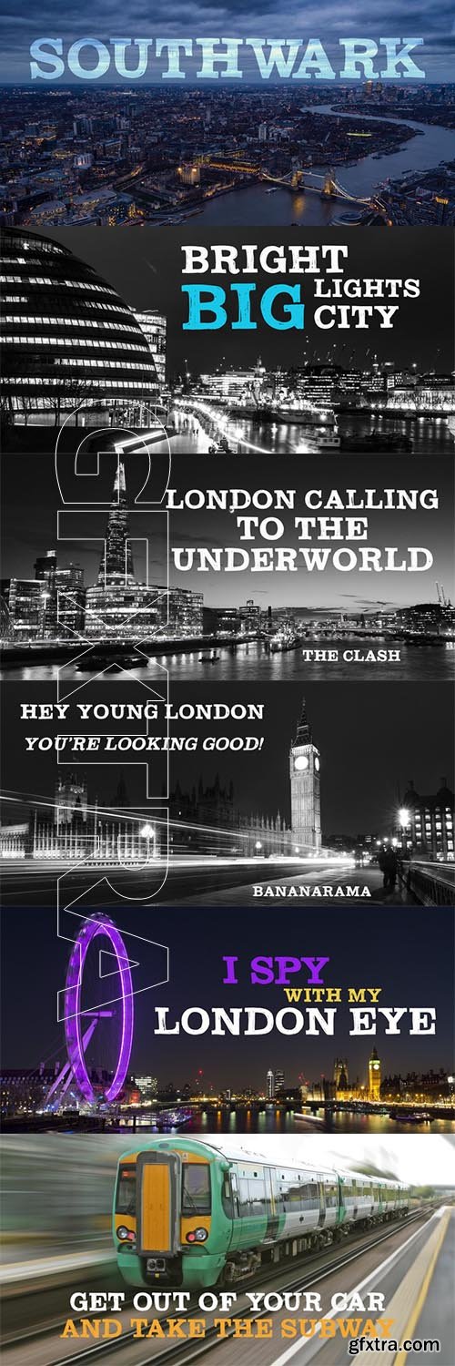 Southwark font family