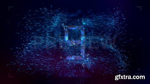 MA - Blue Particles Countdown MA - Blue Particles Countdown