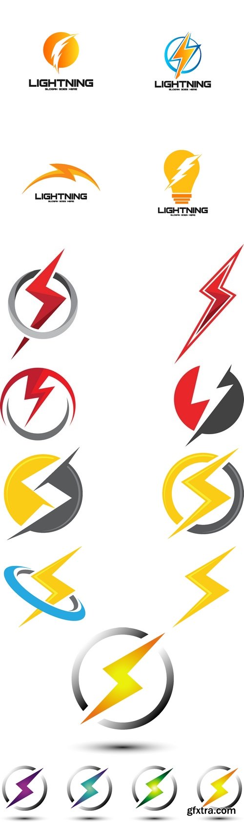 Vectors - Lightning Business Logotypes