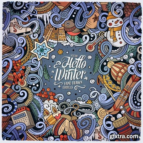 New Year banner Christmas flyer background is winter gift card EPS 25