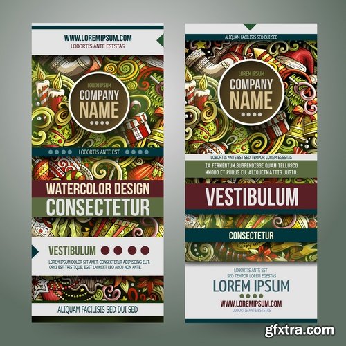 New Year banner Christmas flyer background is winter gift card EPS 25