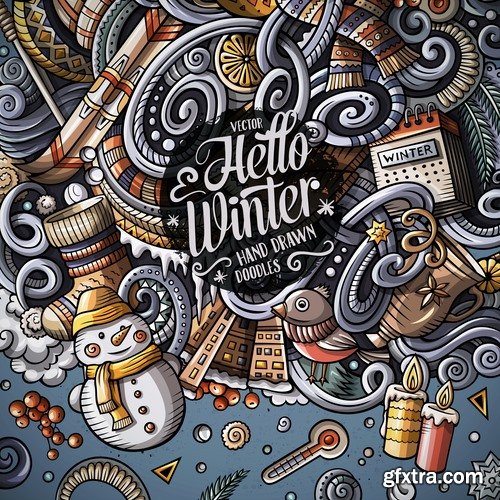 New Year banner Christmas flyer background is winter gift card EPS 25