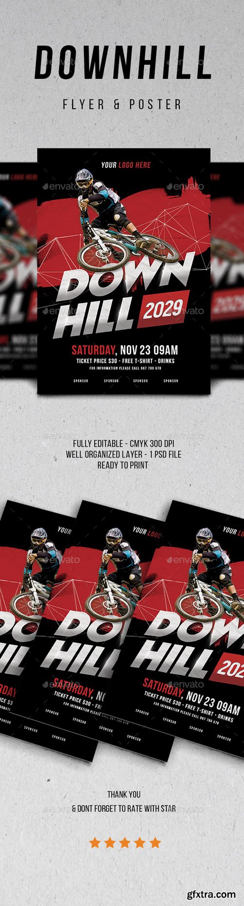 GR - Downhill Flyer 20942187 GR - Downhill Flyer 20942187