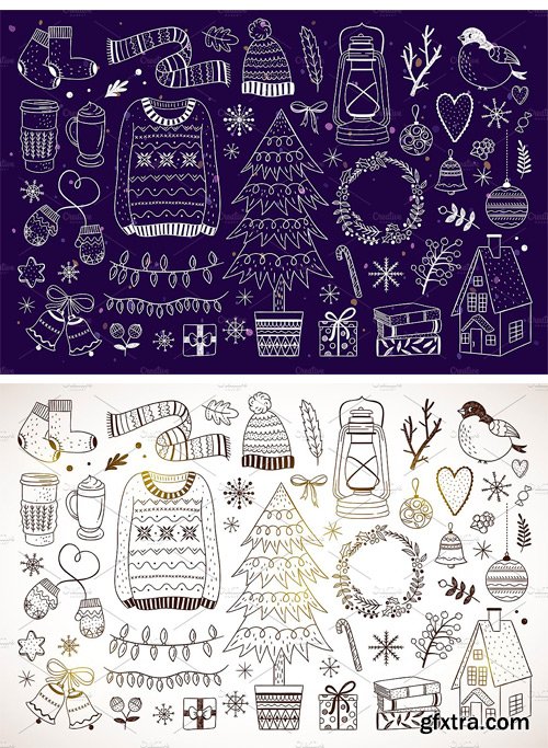 CM - Cozy Winter Illustrations + Patterns 2008536