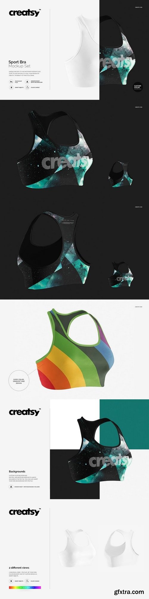 CM - Sport Bra Mockup Set 1442018