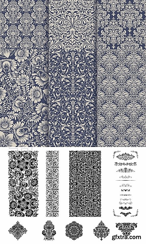 Wedding Set Pattern and Invitation 1417674