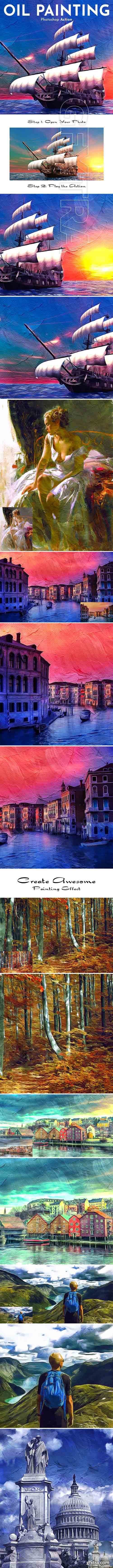 GraphicRiver - Oil Painting Photoshop Action 20962486