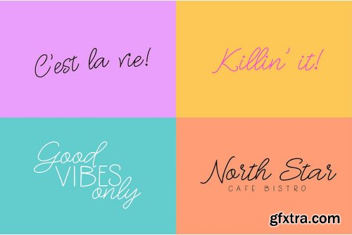 Oh Wonder Family - 4 Fonts