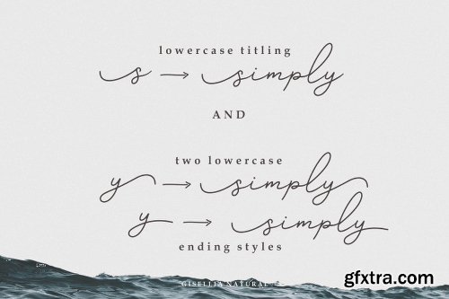 CreativeMarket Gisellia - Modern Font Family 1763110