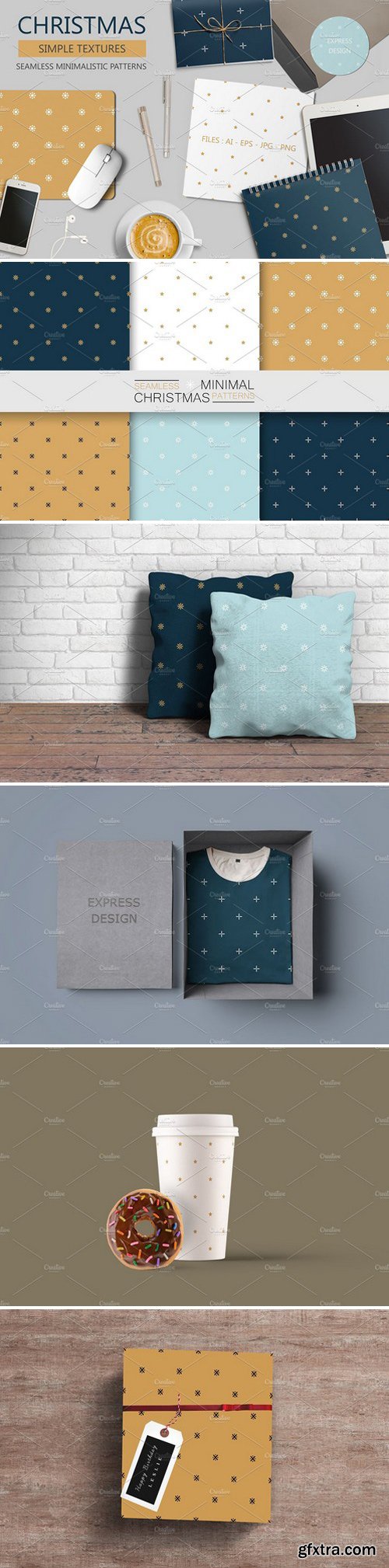 CM - Simple seamless winter patterns 1992955