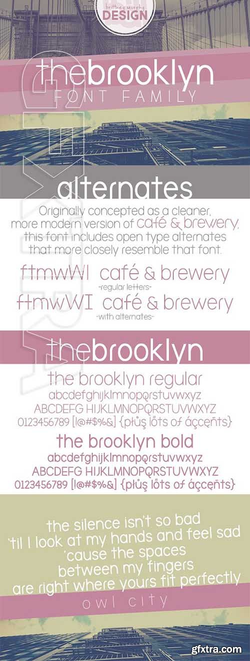 CreativeMarket - The Brooklyn 2051661