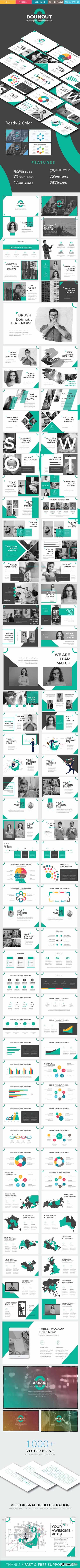 GR - Dounot Powerpoint Template 20963359 GR - Dounot Powerpoint Template 20963359