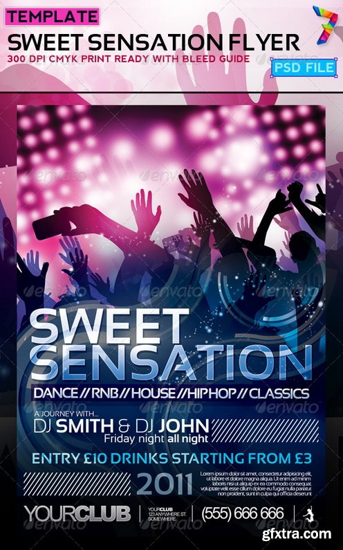 GraphicRiver - Sweet Sensation Flyer Design 164821