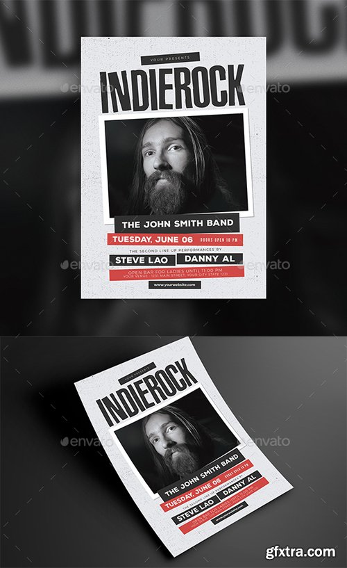 GR - Indie Rock Event Flyer 20941694 GR - Indie Rock Event Flyer 20941694