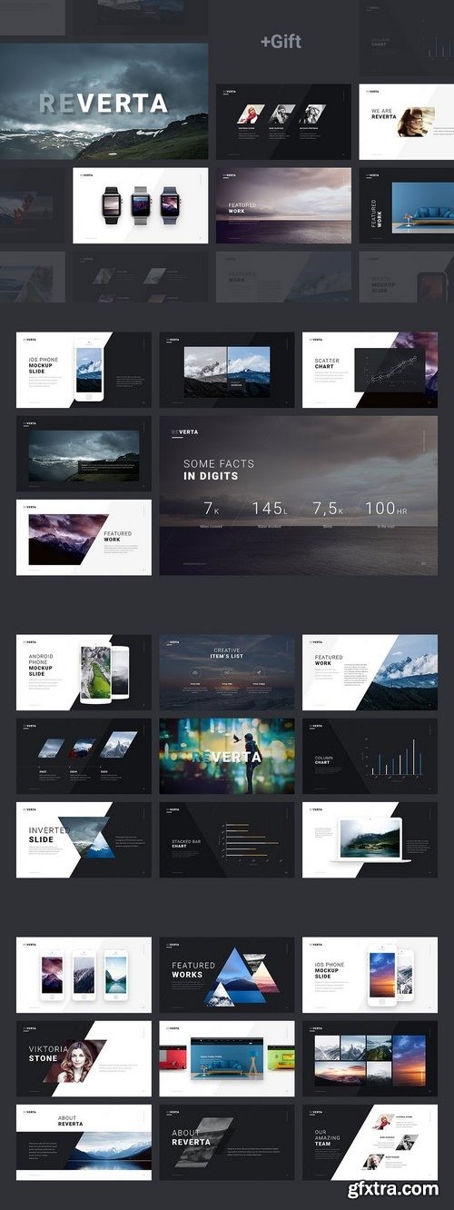 CM - Reverta PowerPoint Template 1430887