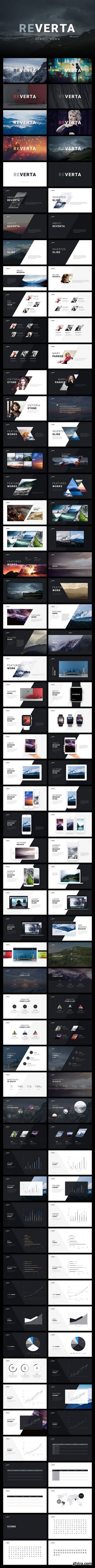 CM - Reverta PowerPoint Template 1430887