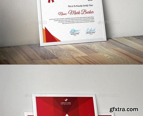 GraphicRiver - Certificate 14327904