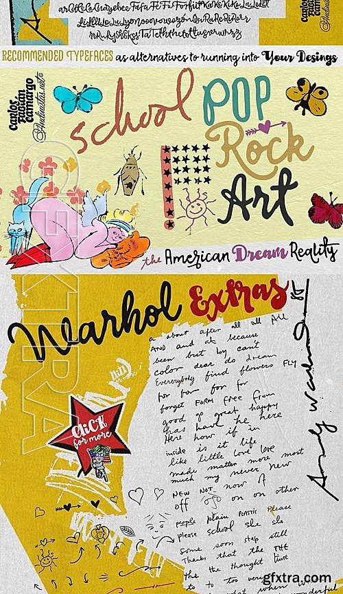 CM - Warhol Font Family 63% OFF 1893737