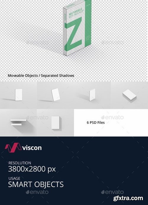 GraphicRiver - Box Mockup - Medium Size Flat Rectangle 21006853