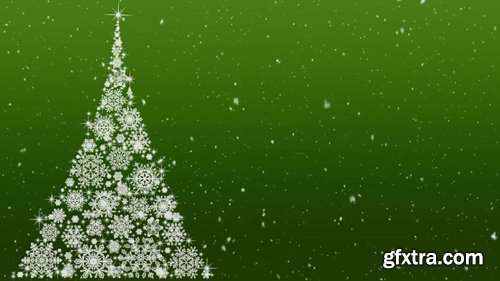 Christmas Tree Snowfall