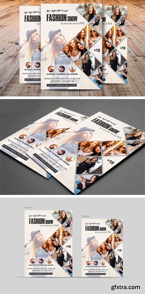 CM - Fashion Show Flyer Template 2038832