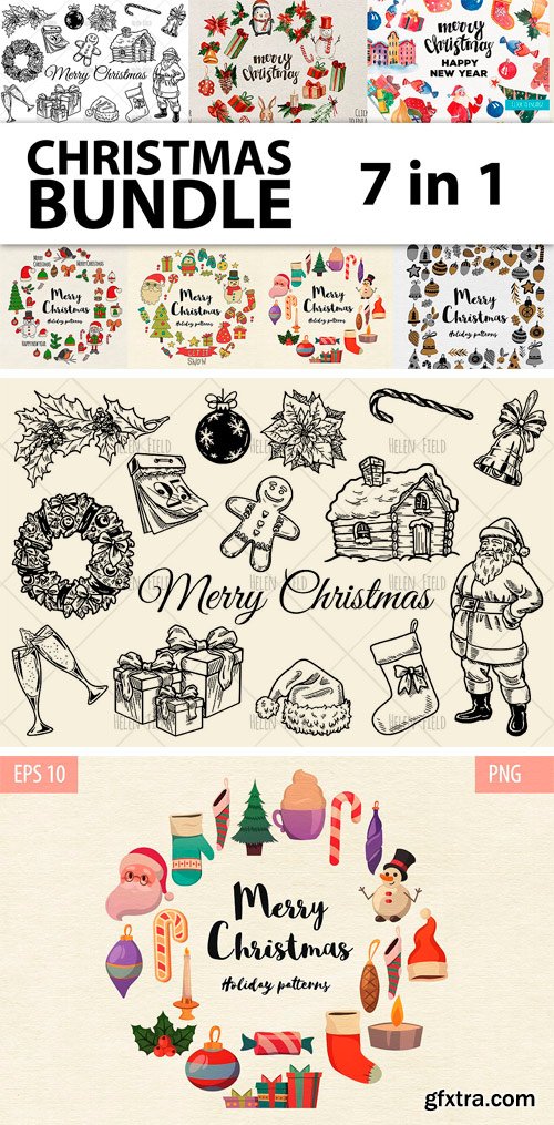 CM - Christmas BUNDLE - 7 in 1 2022247