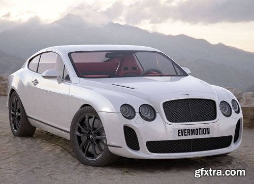 HD Model Car Of Bentley Continental Supersports GFxtra