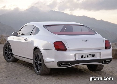 HD Model Car Of Bentley Continental Supersports GFxtra