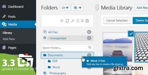 CodeCanyon - WordPress Real Media Library v3.3.2 - Media Categories / Folders File Manager - 13155134