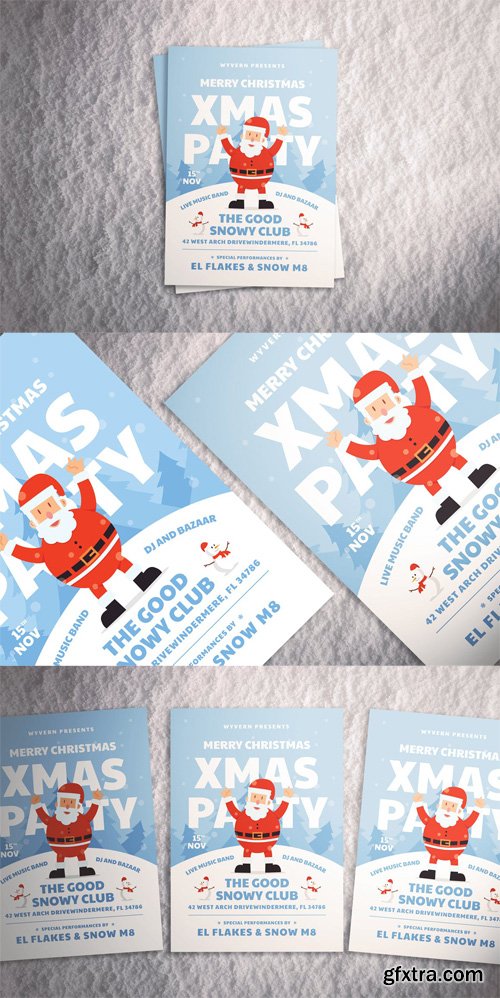 Christmas Party Flyer Christmas Party Flyer