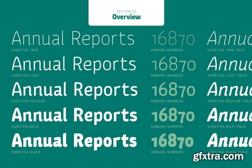 Kurstiva Font Family