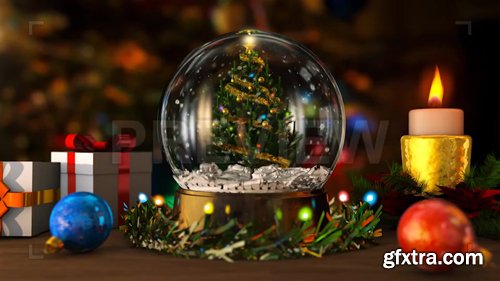 MA - Christmas Snow Globe MA - Christmas Snow Globe