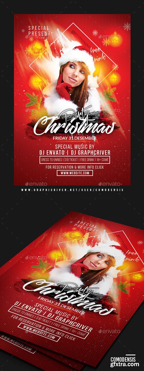 GR - Dj Christmas Party Flyer 20999380 GR - Dj Christmas Party Flyer 20999380